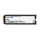 Kingston FURY Renegade - SSD - 4 TB - intern - M.2 2280 - PCIe 4.0 x4 (NVMe) - integrierter Kühlkörper