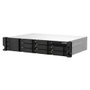 QNAP TS-873AeU-RP - NAS-Server - 8 Schächte - Rack - einbaufähig - SATA 6Gb/s - RAID RAID 0, 1, 5, 6, 10, JBOD, 50, 60 - RAM 4 GB - 2.5 Gigabit Ethernet - iSCSI Support - 2U