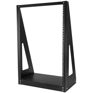 StarTech 2 Pfosten Schwerlast Rack - Open Frame Server Rack - 16HE - Schrank offener Rahmen - 2 Pfosten - 16U - 48.3 cm (19 Zoll)