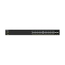 Netgear AV Line M4350-24X4V - Switch - L3 - managed - 24 x 100/1000/2.5G/5G/10GBase-T (PoE+)