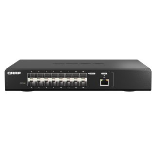 QNAP QSW-M5216-1T - Switch - managed - 16 x 25 Gigabit SFP28 + 1 x 10 Gigabit Ethernet - an Rack montierbar