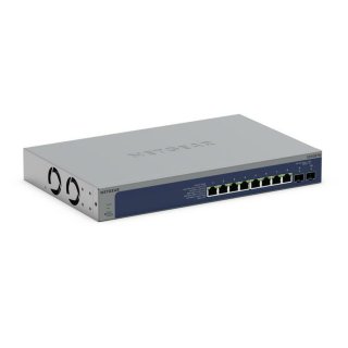 NETGEAR S3600 Series XS508TM - Switch - 2+/L3 Lite - Smart - 8 x 10/25 Gigabit Ethernet + 2 x 10 Gb Ethernet SFP+ (Uplink) - Desktop, an Rack montierbar