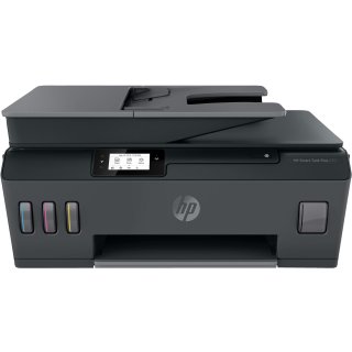 HP Smart Tank Plus 570 Wireless All-in-One - Multifunktionsdrucker - Farbe - Tintenstrahl - nachfüllbar - Legal (216 x 356 mm) (Original) - A4/Legal (Medien) - bis zu 10 Seiten/Min. (Kopieren) - bis zu 11 Seiten/Min. (Drucken) - 100 Blatt - USB 2.0,