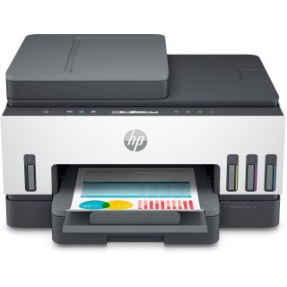 HP Smart Tank 7305 All-in-One - Multifunktionsdrucker - Farbe - Tintenstrahl - nachfüllbar - Letter A (216 x 279 mm)/A4 (210 x 297 mm) (Original) - A4/Legal (Medien) - bis zu 13 Seiten/Min. (Kopieren) - bis zu 15 Seiten/Min. (Drucken) - 250 Blatt - U