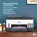 HP Smart Tank 7605 All-in-One - Multifunktionsdrucker - Farbe - Tintenstrahl - nachfüllbar - Letter A (216 x 279 mm)/A4 (210 x 297 mm) (Original) - A4/Legal (Medien) - bis zu 13 Seiten/Min. (Kopieren) - bis zu 15 Seiten/Min. (Drucken) - 250 Blatt - U