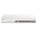 Nuclias Cloud Managed 10-Port Layer2 PoE+ Gigabit Switch,...