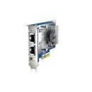 QNAP QXG-10G2T-X710 - Netzwerkadapter - PCIe 3.0 x4 Low-Profile - 10Gb Ethernet x 2 - für QNAP QSW-1208-8C, QSW-M2108-2C