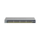 NETGEAR Smart GS728TP - Switch - L3 Lite - Smart - 16 x 10/100/1000 (PoE) + 8 x 10/100/1000 (PoE+) + 4 x SFP - an Rack montierbar - PoE+ (192 W)