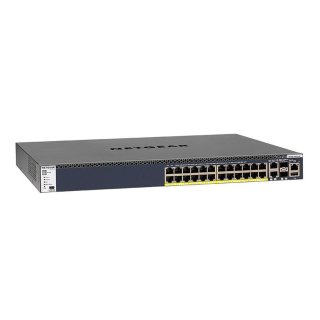 Netgear M4300-28G PoE+, Managed, L2/L3/L4, Gigabit Ethernet (10/100/1000), Power over Et