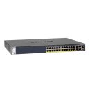 Netgear M4300-28G PoE+, Managed, L2/L3/L4, Gigabit Ethernet (10/100/1000), Power over Et