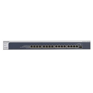 Netgear Plus XS716E - Switch - managed - 16 x 10GBase-T + 1 x 10 Gigabit SFP+, gemeinsam