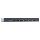 Netgear Plus XS716E - Switch - managed - 16 x 10GBase-T + 1 x 10 Gigabit SFP+, gemeinsam