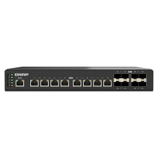 QNAP QSW-IM3216-8S8T - Switch - managed - 8 x 10 Gigabit SFP+ + 8 x 100/1000/2.5G/5G/10GBase-T