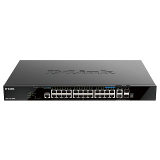 D-Link DGS 1520-28MP - Switch - L3 - Smart - 20 x 10/100/1000 (PoE+)