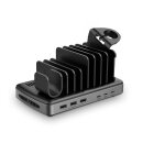Lindy Ladestation - 160 Watt - PD 2.0, PD 3.0, QC 3.0, QC...