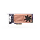 QNAP QM2-2P2G2T - Speicher-Controller - M.2 - M.2 NVMe...