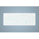 Cherry Hygiene Backlit Compact Keyboard with US -...