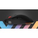 natec GENESIS Zircon XIII, Beidh&auml;ndig, Optisch, RF Wireless + USB Type-C, 26000 DPI, S