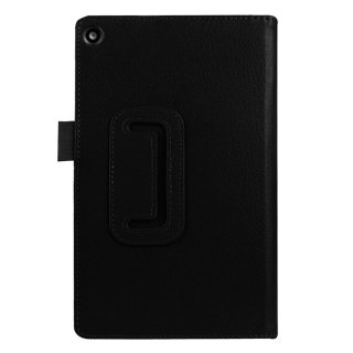 Hülle für Amazon Fire HD8 (Modell 2015, 5. Generation) 8.0 Zoll Schutzhülle Etui Tablet Tasche Smart Cover (Schwarz)
