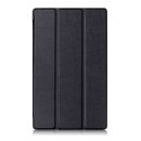 Schutzhülle für Amazon Fire HD8 (6. Generation 2016) 8.0 Zoll Smart Slim Case Book Cover Stand Flip HD 8 (Schwarz)