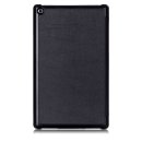 Schutzhülle für Amazon Fire HD8 (6. Generation 2016) 8.0 Zoll Smart Slim Case Book Cover Stand Flip HD 8 (Schwarz)