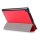 Hülle für Amazon Fire HD8 (6. Generation 2016) 8.0 Zoll Schutzhülle Etui Tablet Tasche Smart Cover HD 8 (Rot)