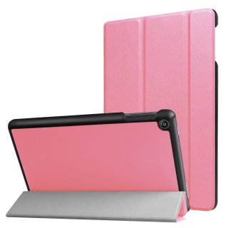 Tasche für Amazon Fire HD8 (6. Generation 2016) 8.0 Zoll Schutz Hülle Flip Tablet Cover Case HD 8 (Rosa)