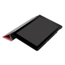 Tasche für Amazon Fire HD8 (6. Generation 2016) 8.0 Zoll Schutz Hülle Flip Tablet Cover Case HD 8 (Rosa)