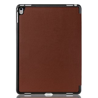 Schutzhülle für Apple iPad Air 2 9.7 Zoll Smart Slim Case Book Cover Stand Flip iPad 6 (Braun)