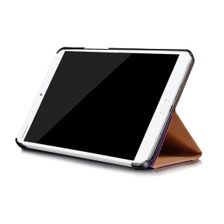 Tasche für Huawei Honor Pad 2 8.0 Zoll Schutz Hülle Flip Tablet Cover Case (Lila)
