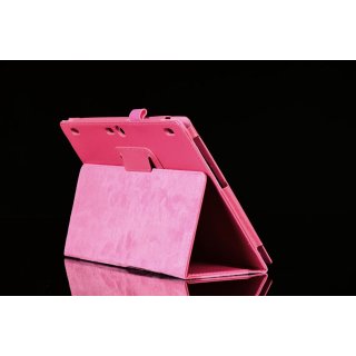 Hülle für Lenovo Tab 2 A10-70F 10.1 Zoll Schutzhülle Etui Tablet Tasche Smart Cover A10-70L (Pink)