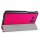 Tasche für Samsung Galaxy Tab A SM-T280 7.0 Zoll Schutz Hülle Flip Tablet Cover Case T285 (Pink)