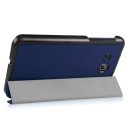 Hülle für Samsung Galaxy Tab A SM-T280 7.0 Zoll Schutzhülle Etui Tablet Tasche Smart Cover T285 (Blau)