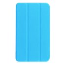 Hülle für Samsung Galaxy Tab A SM-T280 7.0 Zoll Schutzhülle Etui Tablet Tasche Smart Cover T285 (Hellblau)