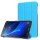 Hülle für Samsung Galaxy Tab A SM-T280 7.0 Zoll Schutzhülle Etui Tablet Tasche Smart Cover T285 (Hellblau)