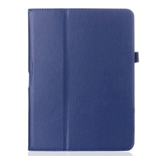 Hülle für Samsung GALAXY Tab 4 10.1 Zoll SM-T530 T531 T533 T535 Smart Slim Case Book Cover Stand Flip Folie (Blau)