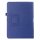 Hülle für Samsung GALAXY Tab 4 10.1 Zoll SM-T530 T531 T533 T535 Smart Slim Case Book Cover Stand Flip Folie (Blau)