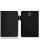Schutzhülle für Samsung Galaxy Tab A SM-T550 T551 T555 9.7 Zoll Smart Slim Case Book Cover Stand Flip (Schwarz)