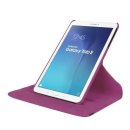 Hülle für Samsung Galaxy Tab E SM-T560 T561 9.6 Zoll Schutzhülle Etui Tablet Tasche Smart Cover Book Cover Folio Skin (Lila)