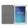 Hülle für Samsung Galaxy Tab E SM-T560 T561 9.6 Zoll Schutzhülle Etui Tablet Tasche Smart Cover Book Cover Folio Skin (Blau)