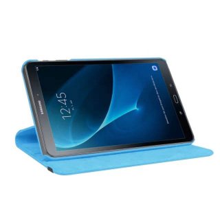 Schutzhülle für Samsung Galaxy Tab A SM-T580 SM-T585 10.1 Zoll Smart Slim Case Book Cover Stand Flip (Hellblau)