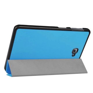 Tasche für Samsung Galaxy Tab A SM-T580 SM-T585 10.1 Zoll Schutz Hülle Flip Tablet Cover Case (Hellblau)