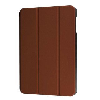 Schutzhülle für Samsung Galaxy Tab A SM-T580 SM-T585 10.1 Zoll Smart Slim Case Book Cover Stand Flip (Braun)