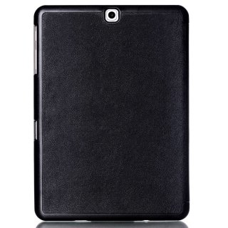 Tasche für Samsung Galaxy Tab S2 9.7 SM-T810 T811 T813 T815 T819 9.7 Zoll Schutz Hülle Flip Tablet Cover Case S 2 (Schwarz)