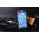 Alu Bumper für Samsung Galaxy S4 i9500 i9505 Case Hülle Tasche Aluminium Metal Cover (Braun)