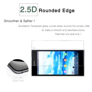 Schutzglas Folie für Sony Xperia Z4 5.2 Zoll Smartphone Display Schutz 9H Schutzglas