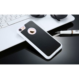 Anti Gravity Case für Apple Iphone 6 Plus / 6s Plus 5.5 Zoll Smart Slim Case Book Cover Stand Flip (Weiß)
