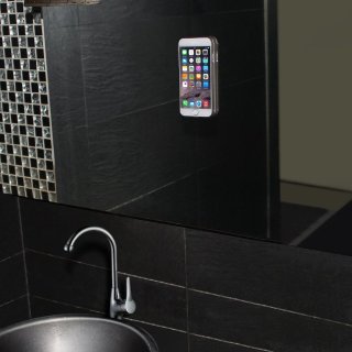 Anti Gravity Case für Apple Iphone 7 Plus 5.5 Zoll Smart Slim Case Book Cover Stand Flip (Schwarz)