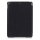 Smart Cover Hülle füres Apple iPad 2017 2018 9,7 Schutzhülle Flip Case aufstellbare Tasche Bookstyle Design + GRATIS Stylus Touch Pen (Schwarz)