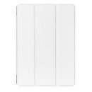 Smart Cover Hülle füres Apple iPad 2017 2018 9,7 Schutzhülle Flip Case aufstellbare Tasche Bookstyle Design + GRATIS Stylus Touch Pen (Weiß)